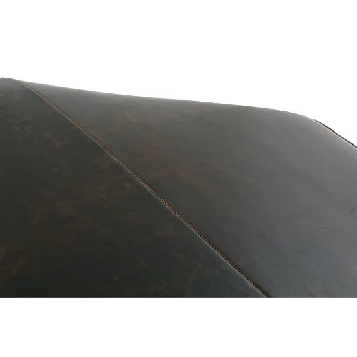 Picture of Othello 40" Octagon Leather Storage Ottoman